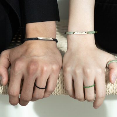 이니셜 우드팔찌 만들기(키트 포함)